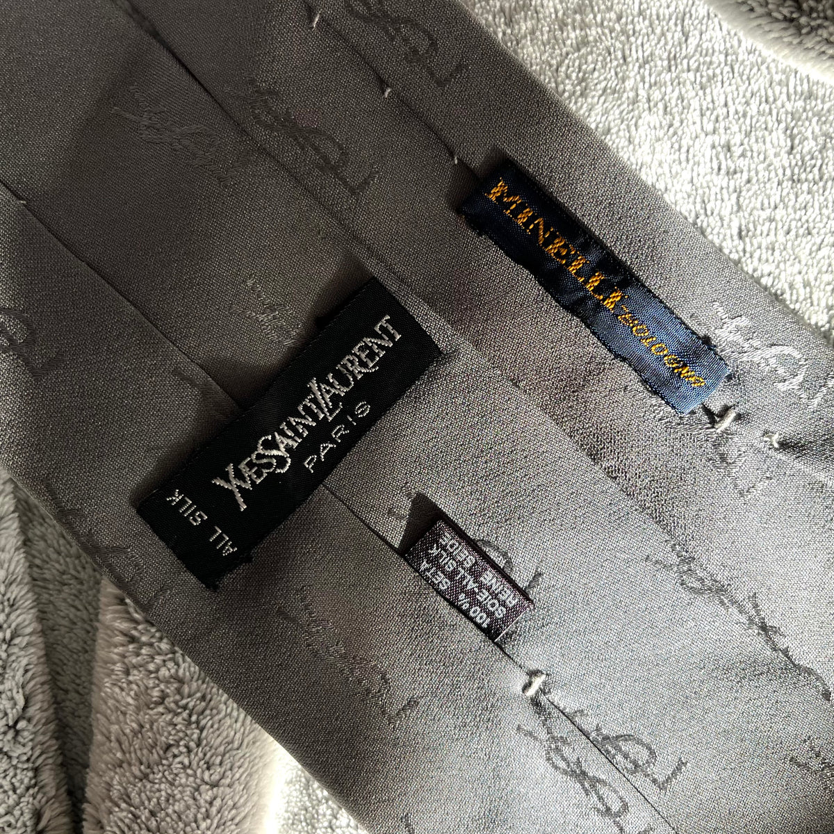 CRAVATTA YSL MONOGRAM