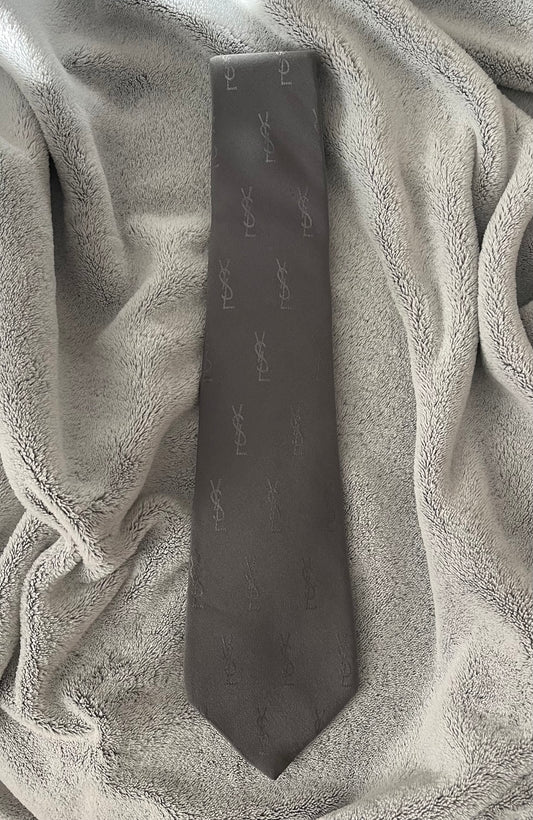 CRAVATTA YSL MONOGRAM