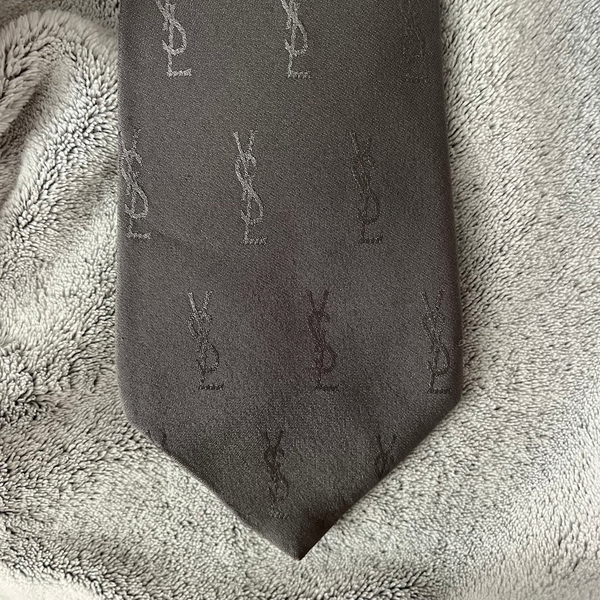 CRAVATTA YSL MONOGRAM