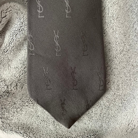 CRAVATTA YSL MONOGRAM